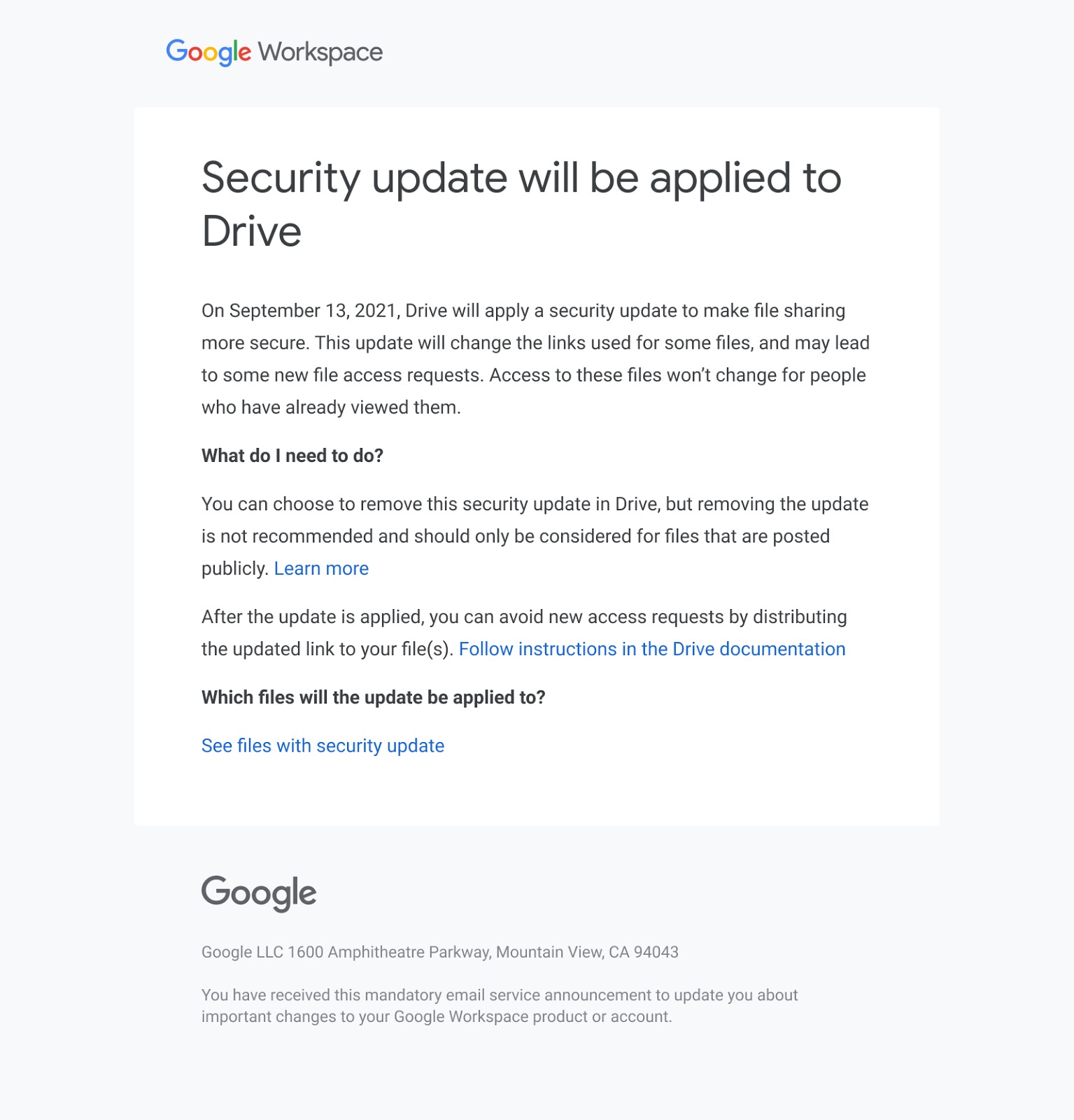 Google Drive Instructions