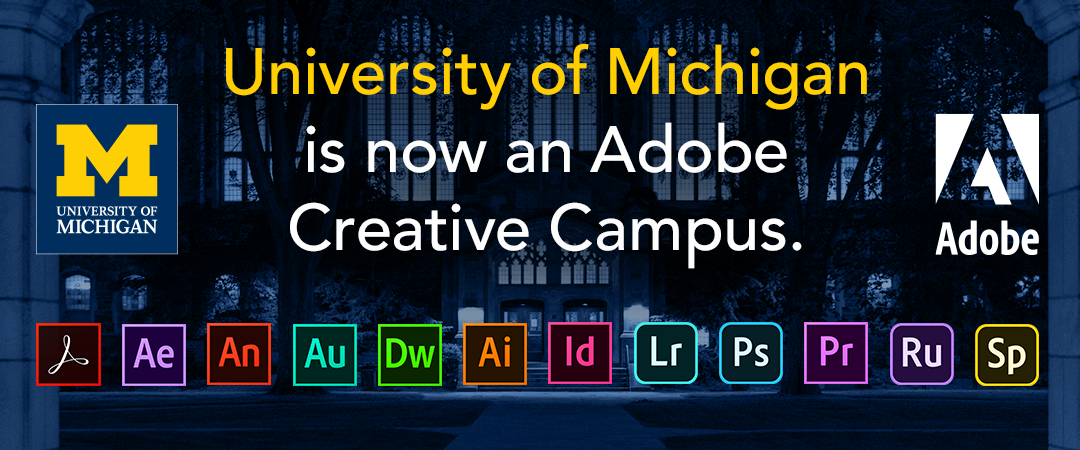 Adobe Creative Cloud U M Information And Technology Services