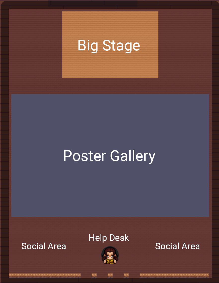 Gather Town Map