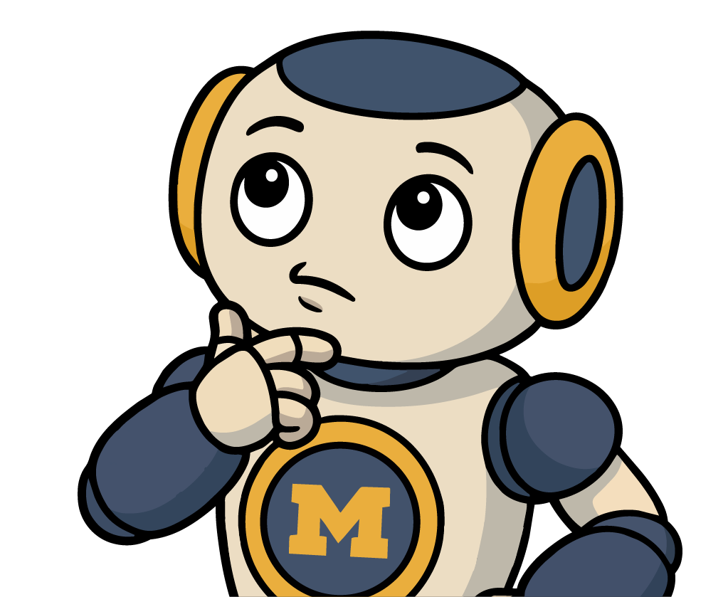 Robot thinking
