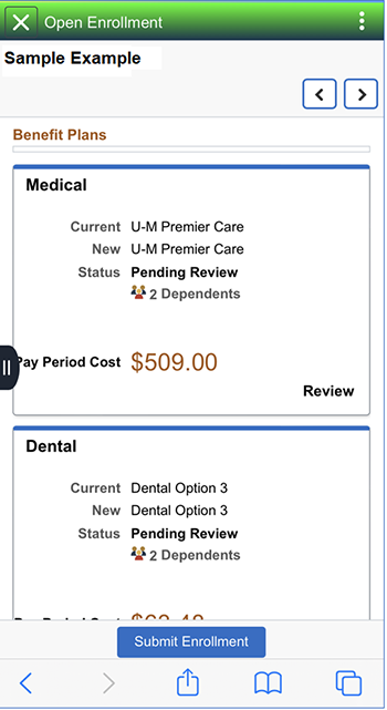 eBenefits Mobile screenshot