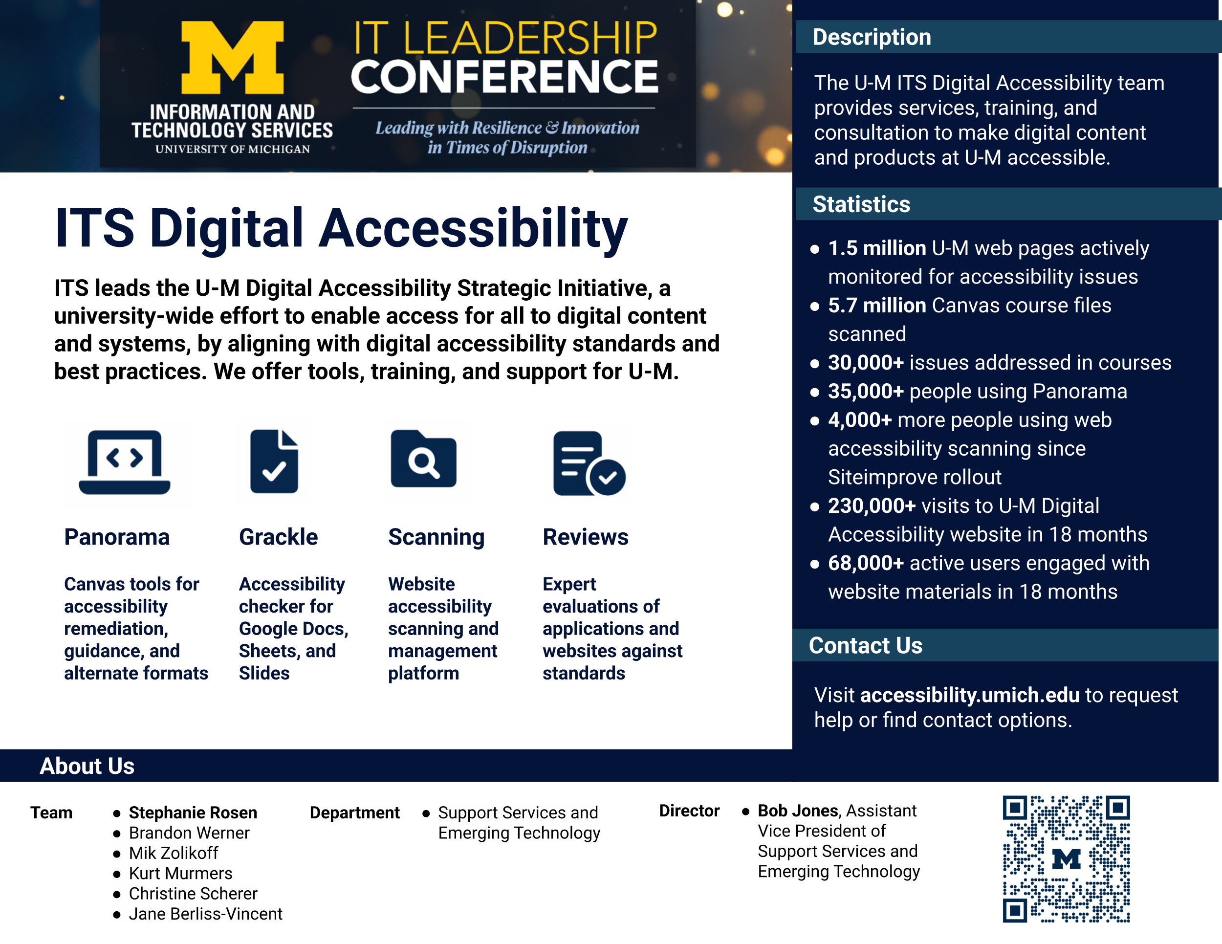 Open the Accessibility poster