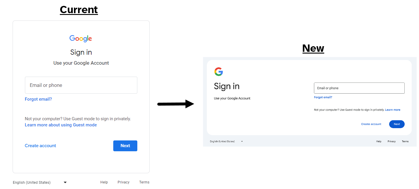 Visual updates to the Google sign-in page / U-M Information and ...