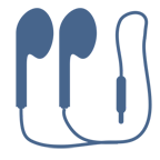 Corded headphones