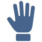 Raised hand