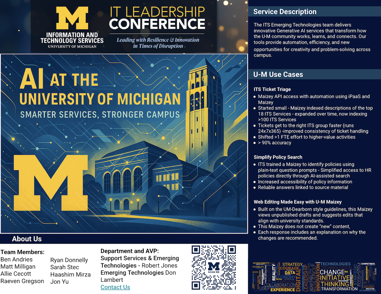 Open the AI poster