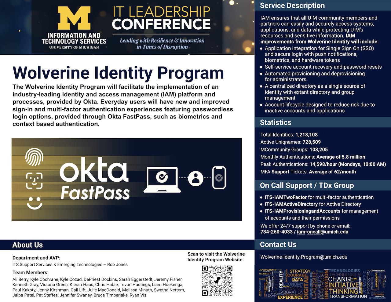 Open the Wolverine Identity program poster